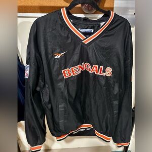 Vintage Reebok Proline Cincinnati Bengals NFL pullover. Men’s XL